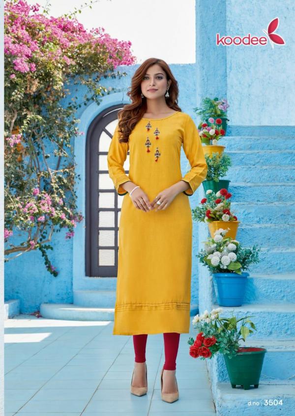 Koodee Kasata 1 Rayon Designer Kurti 